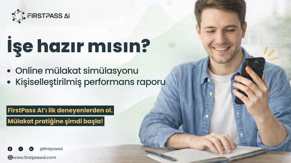 Öğrencilere Özel Ücretsiz Mülakat Değerlendirmesi!