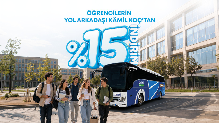 Kamil Koç’tan Öğrencilere Özel %15’e Varan İndirim! - Kâmil Koç öğrenci fırsatı