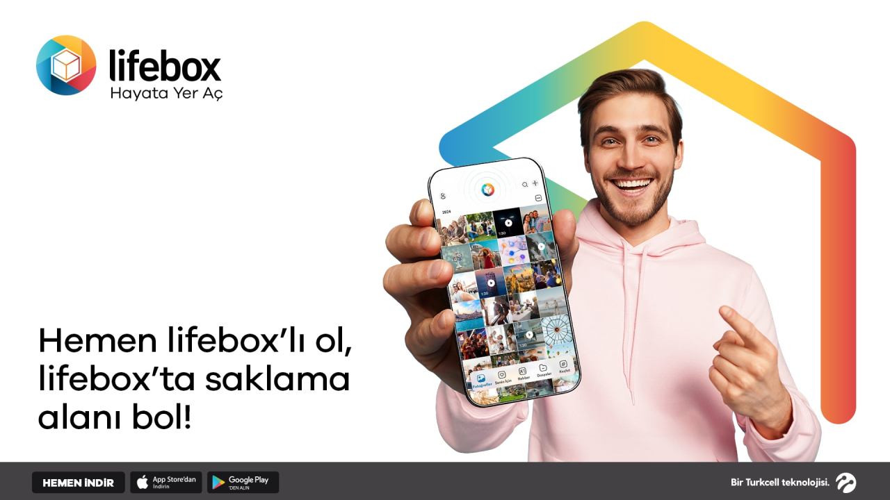 lifebox 100GB Saklama Alanı Tüm Öğrencilere 2 Ay ÜCRETSİZ!