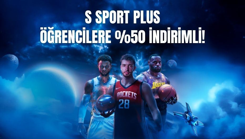 Öğrencilere Özel Yıllık S Sport Plus Üyeliği %50 İndirimli!