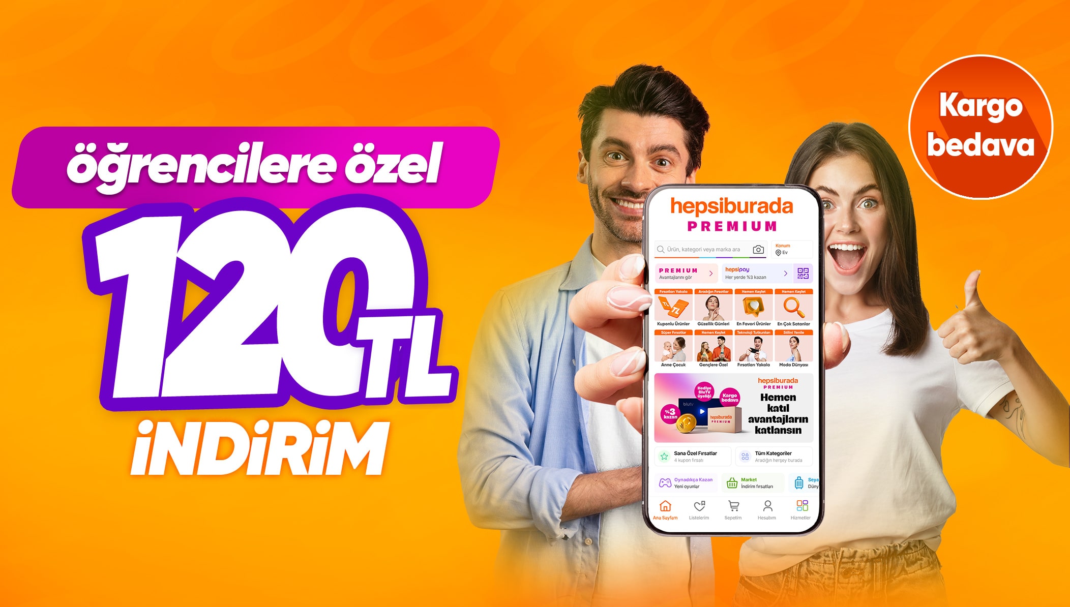 hepsiburada öğrenci indirimi