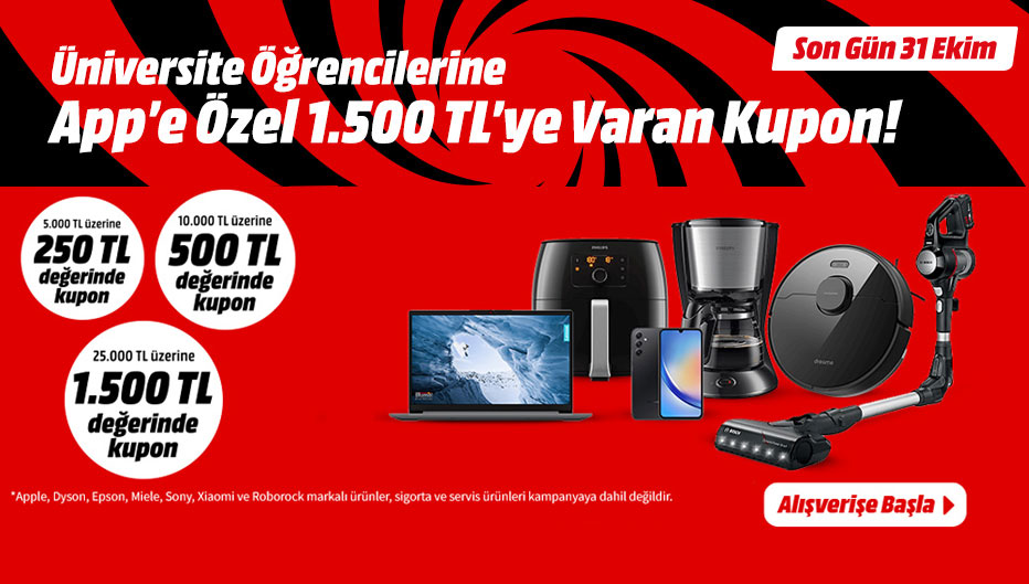 MediaMarkt öğrenci indirimi