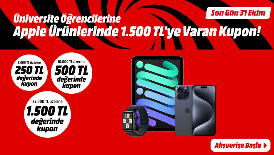 MediaMarkt öğrenci indirimi