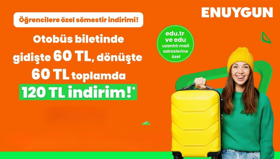 ENUYGUN öğrenci indirimi