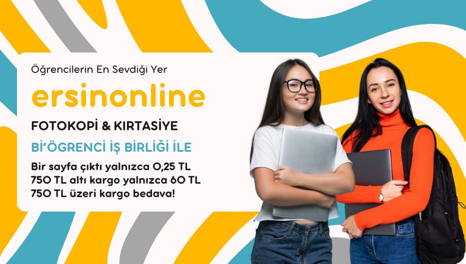 ersinonline öğrenci indirimi