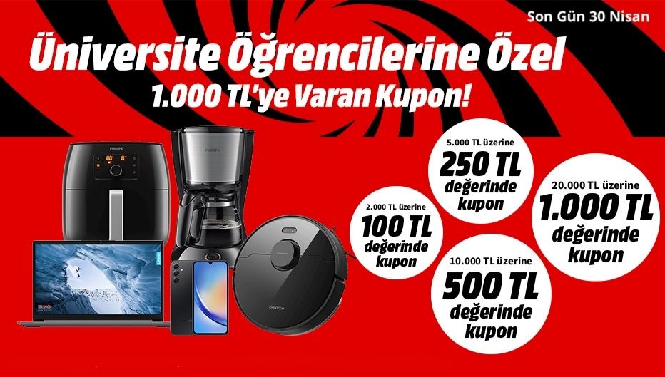 MediaMarkt öğrenci indirimi